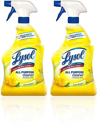 Lysol All Purpose Cleaner Lemon Breeze 32 oz -Pack Of 2-