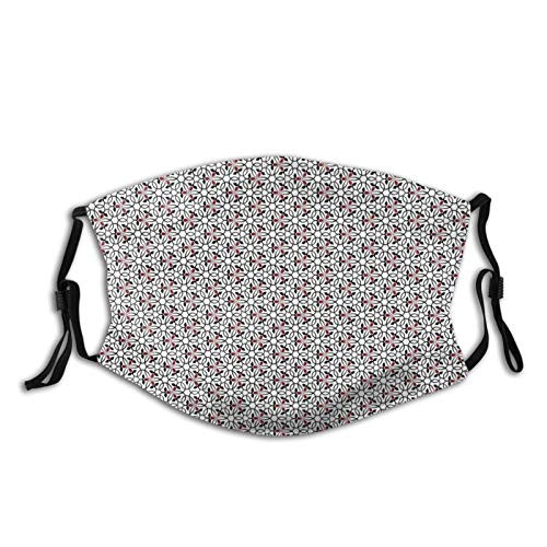 niBBuns 2021 New Year Abstract Heart Shaped Interlocking Circles with Flowers Geometric Arrangement Face Mask Reusable Washable Masks Cloth for Men and Women niBBuns 2021 New Year Abstract Heart Shaped Interlocking Circles with Flowers Geometric Arrangement Face Mask Reusable Washable Masks Cloth for Men and Women