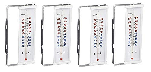 Taylor Precision Products Window Thermometer 4 Pack