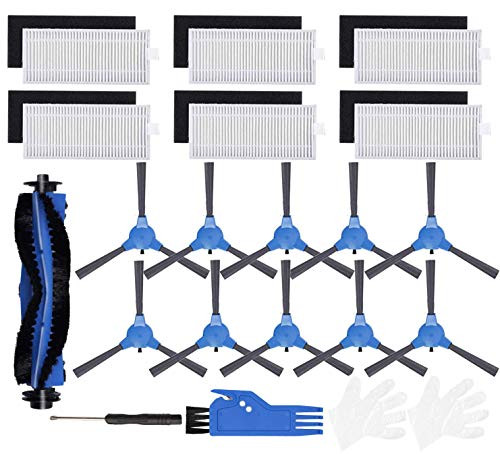 JJ Neumann Replacement Parts for Kyvol Cybovac E20 E30 E31 ionVac Robot Vacuum 2000PA Accessories Filters Brushes Roller Brush