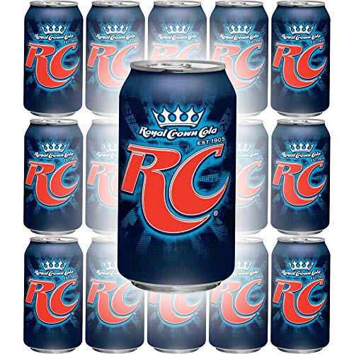 RC Cola Royal Crown Cola Soda 12oz Can -Pack of 15 Total of 180 Fl Oz-