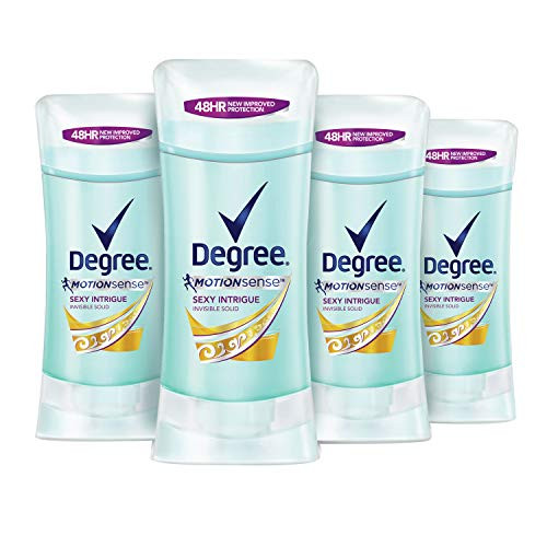 Degree Antiperspirant Deodorant For Freshness and Odor Protection Sexy Intrigue Deodorant for Women 2.6 oz 4 Count