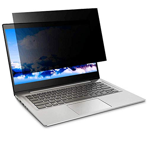 14 Inch Computer Privacy Screen Filter for Laptop Widescreen Display -169 Aspect Ratio- - Anti-Glare - Anti-Scratch Protector Film for Office Products Data confidentiality