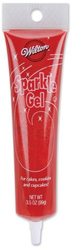 Wilton Red Sparkle Gel