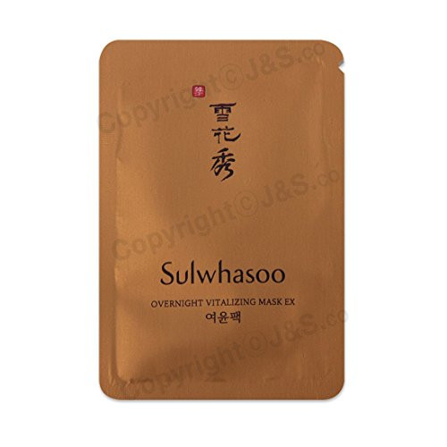 20pcs X Sulwhasoo NEW Overnight Vitalizing Mask EX 4ml 20pcs X Sulwhasoo NEW Overnight Vitalizing Mask EX 4ml