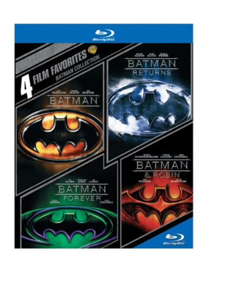 4 Film Favorites Batman Collection -Batman / Batman Returns / Batman Forever / Batman  and  Robin- -Blu-ray-