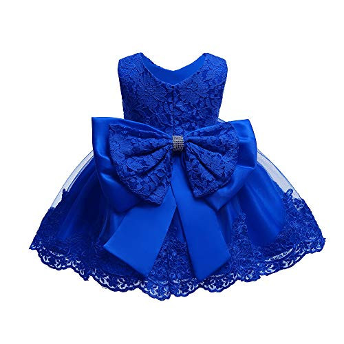 Toddler Baby Girls Formal Dresses Infant Bowknot Embroidery Tutu Lace Gown Dress Kids Pageant Party Wedding Birthday Flower Dresses Size 6M -Royal Blue 6M- Toddler Baby Girls Formal Dresses Infant Bowknot Embroidery Tutu Lace Gown Dress Kids Pageant Party Wedding Birthday Flower Dresses Size 6M -Royal Blue 6M-
