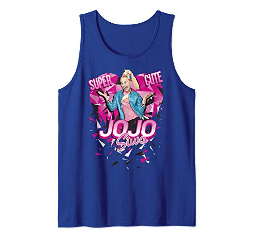 Nickelodeon JoJo Siwa Super Cute Geometric Triangle Heart Tank Top