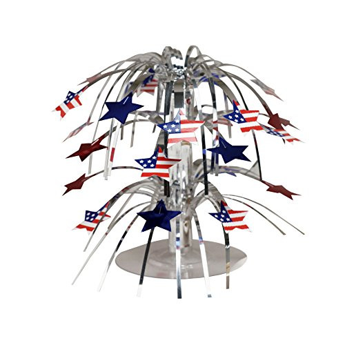 Creative Converting Stars and Flags Mini Cascade Centerpiece