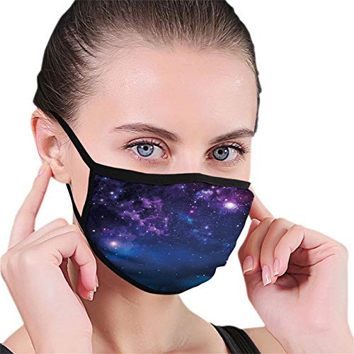 Comfortable Printed Windproof mask Space Milky Way Themed Dark Matter with Star Field Sci Fi Travel Display Artwork Print PrintedMagenta Blue Facial decorations for adult Comfortable Printed Windproof mask Space Milky Way Themed Dark Matter with Star Field Sci Fi Travel Display Artwork Print PrintedMagenta Blue Facial decorations for adult