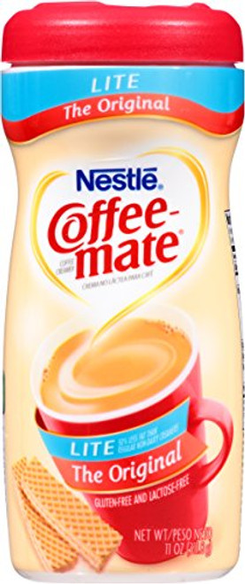 Nestle Coffee-mate Coffee Creamer, Original Lite, 11oz powder creamer