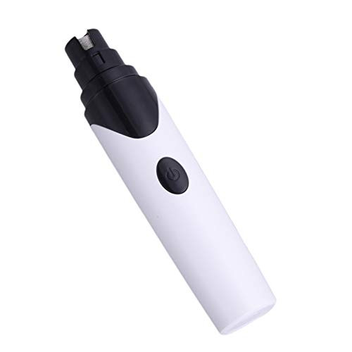 Gwendolyn Dog Nail Trimmers Dog Nail Grinde Rechargeable USB Charging Pet Nail Grinder Grooming Shaping Trimming Smoothing for Small Medium Large Pets Dogs Cats