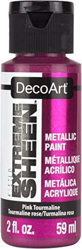 DecoArt 2 Ounce, Pink Tourmaline Extreme Sheen Paint