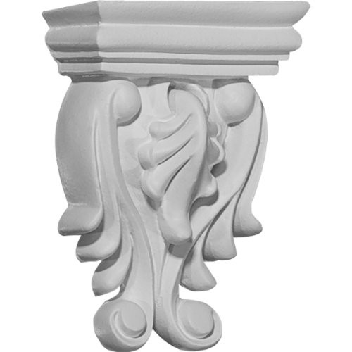 Ekena Millwork COR02X01X03OD 2 5/8-Inch W x 1 3/8-Inch D x 3 5/8-Inch H Odessa Corbel