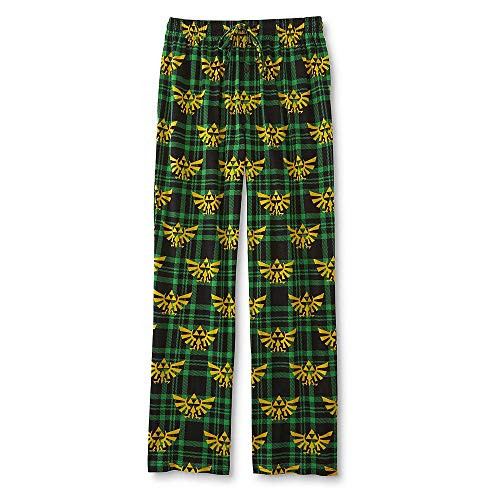 Nintendo The Legend of Zelda Men's Pajama Pants (X-Large, Hyrule Crest) Nintendo The Legend of Zelda Men's Pajama Pants (X-Large, Hyrule Crest)
