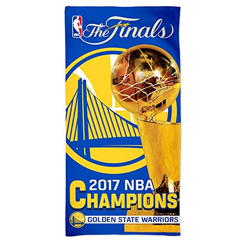 WinCraft Golden State Warriors 2017 NBA Finals Champions Spectra Beach Towel WinCraft Golden State Warriors 2017 NBA Finals Champions Spectra Beach Towel