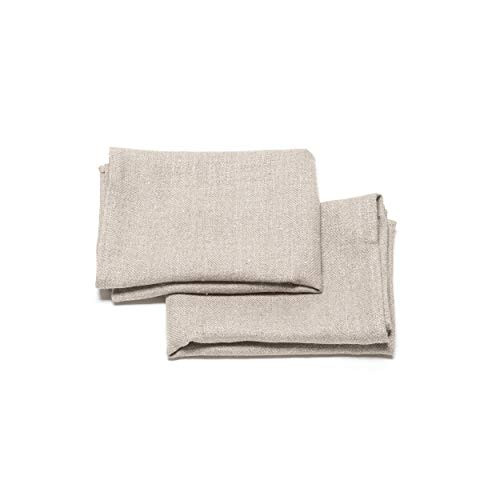 LinenMe Lara Hand and Guest Towels 13 inch x 20 inch Natural