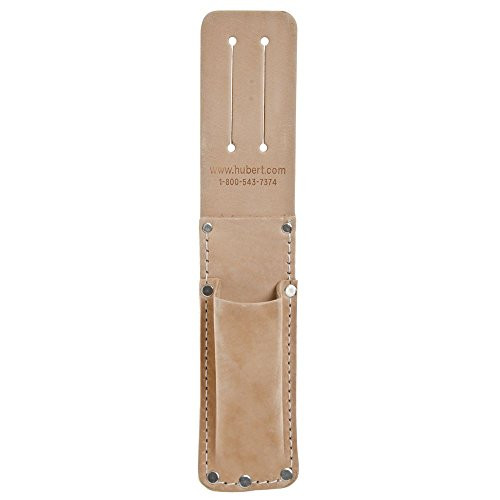 HUBERT Knife and Box Cutter Holster Brown Leather - 11 1/4 inchL x 2 1/4 inchW x 1 1/4 inchH HUBERT Knife and Box Cutter Holster Brown Leather - 11 1/4 inchL x 2 1/4 inchW x 1 1/4 inchH