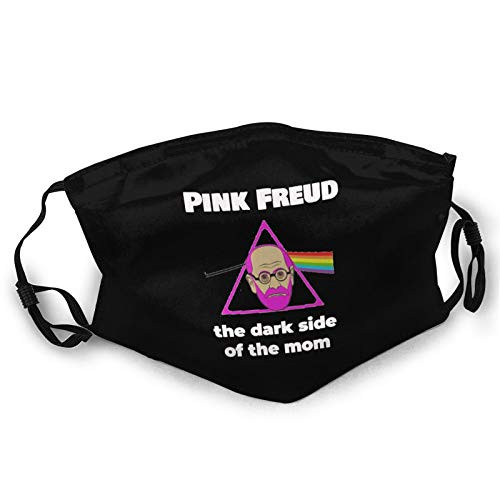 Pink Freud Dark Side of Your Face Cover Anti-Dust Face Mask Scarf Reusable Scarf Washable Mouth Scarf for Men Women