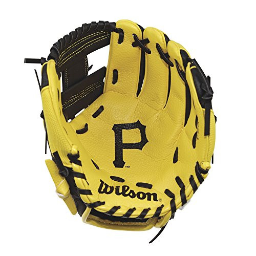Wilson A200 10 inch Pittsburgh Pirates Glove Right Hand Throw Black/Yellow
