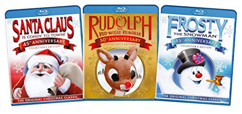 The Original Christmas Classics Giftset -Santa Claus Is Comin to Town / Rudolph The Red-Nosed Reindeer / Frosty The Snowman- -Blu-ray-