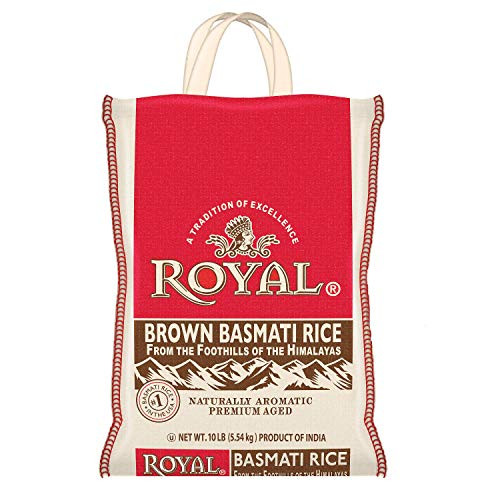 Kusha Royal Brown Basmati Rice 10 Pound
