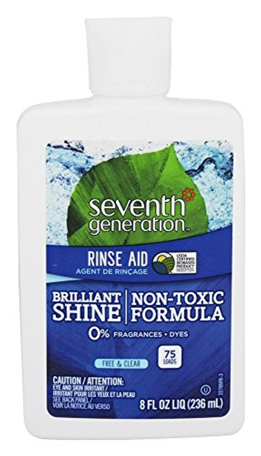 Seventh Generation Dishwasher Rinse Aid - 8 oz - 2 pk