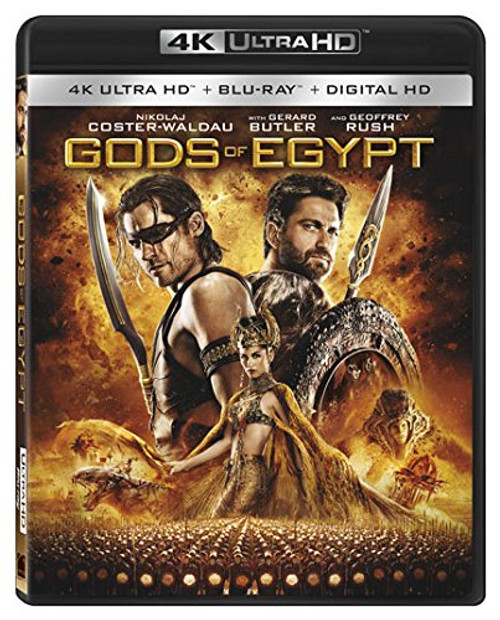 Gods Of Egypt -4K Ultra HD  Plus Blu-Ray  Plus Digital HD-