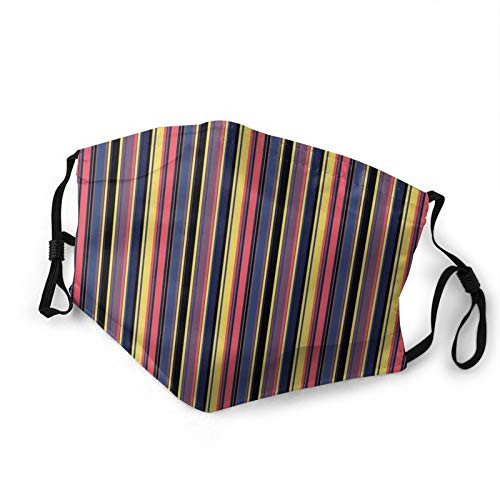 Women Men Boys GirlsColorful Geometric Stripes Lines Vintage Retro Style Fashionable Design Art PrintHalf Face Mouth Mask Breathable Mouth Muffle For Travel Outdoor-S- Women Men Boys GirlsColorful Geometric Stripes Lines Vintage Retro Style Fashionable Design Art PrintHalf Face Mouth Mask Breathable Mouth Muffle For Travel Outdoor-S-
