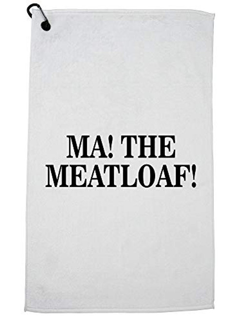 Hollywood Thread Ma The Meatloaf - Classic Funny Movie Quote Sports Towel with Carabiner Clip Hollywood Thread Ma The Meatloaf - Classic Funny Movie Quote Sports Towel with Carabiner Clip