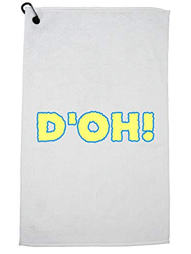Hollywood Thread DOH Sports Towel with Carabiner Clip