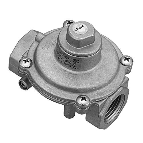 Gas Pressure Regulator GASLAND 1/2 inch NPT In/Out Gas Pipe 1/2 PSI-3.5 kPa- Gas Inlet LPG10 inchWC. and NAT5 inchWC. Gas Pressure Regulator for Liquefied Propane and Natural Gas Easy To Install Gas Pressure Regulator GASLAND 1/2 inch NPT In/Out Gas Pipe 1/2 PSI-3.5 kPa- Gas Inlet LPG10 inchWC. and NAT5 inchWC. Gas Pressure Regulator for Liquefied Propane and Natural Gas Easy To Install