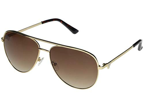 GUESS Factory Triangle Aviator Sunglasses