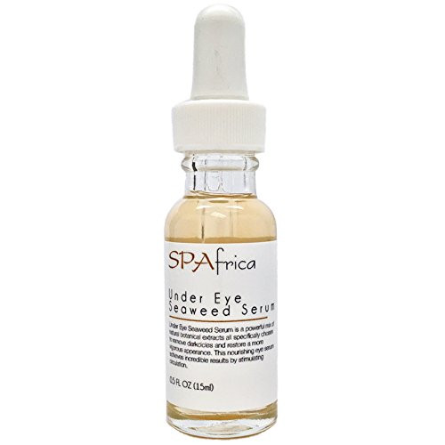 SPAfrica Natural Skincare - Under Eye Seaweed Face Serum - Jojoba Oil and Hyaluronic Acid Puffiness Dark Circles Fine Lines SPAfrica Natural Skincare - Under Eye Seaweed Face Serum - Jojoba Oil and Hyaluronic Acid Puffiness Dark Circles Fine Lines