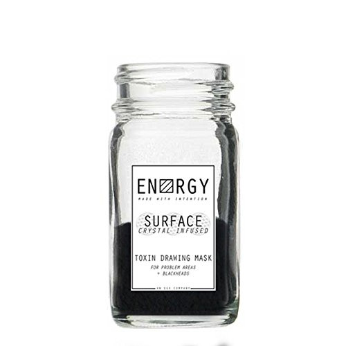 Surface Charcoal Bentonite Clay Face Mask - for Acne Oily Skin Blackheads Toxin Drawing Pore Minimizing - Vegan Nontoxic 100 percent Natural