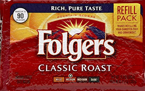 Folgers Classic Roast Coffee Brick, 11.3 Ounce Folgers Classic Roast Coffee Brick, 11.3 Ounce