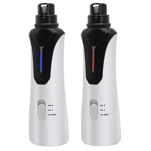Dog Nail Grinder Pet Paws Grooming Grinder USB Rechargeable Pet Nail Trimmer Painless Paws Smoothing Tool for Small Medium Large Dogs and Cats Dog Nail Grinder Pet Paws Grooming Grinder USB Rechargeable Pet Nail Trimmer Painless Paws Smoothing Tool for Small Medium Large Dogs and Cats