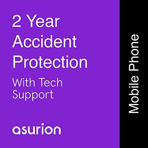 ASURION 2 Year Mobile Accident Protection Plan with Tech Support 90-99.99