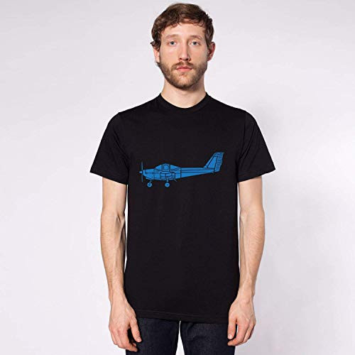 KillerBeeMoto Limited Release Print of Piper PA-38 Tomahawk Aircraft Short Sleeve Shirt KillerBeeMoto Limited Release Print of Piper PA-38 Tomahawk Aircraft Short Sleeve Shirt