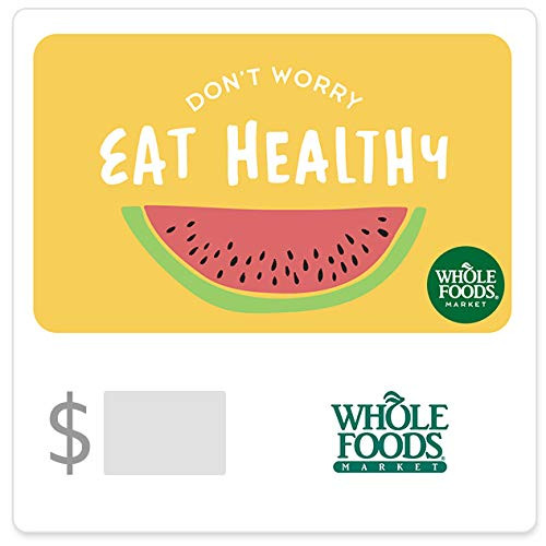 Whole Foods Eat Healthy Watermelon Gift Cards - Email Delivery