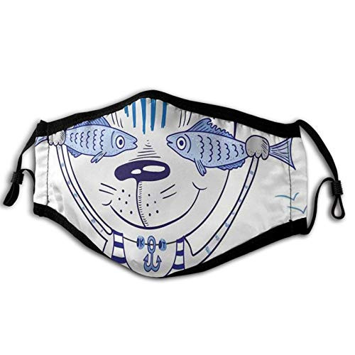 Comfortable Windproof maskGeometric Angled Lines Composition With Half Circles Pattern Modern Art DesignPrinted Facial decorations for adult