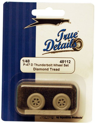 True Details P-47D Thunderbolt Wheel Set