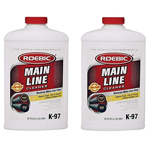 Roebic Laboratories Inc. K-97 Main Line Cleaner 32-Ounce -2-pack-