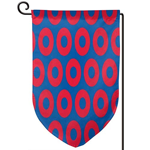 Xiojeiey Phish Circles Trump 2020 Garden Flag Double Stitched Vertical Flag for Garden DecorativeOutdoor DecorativeAnniversary Decoration 12 X 18 Inch