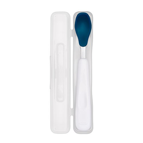 OXO Tot On-The-Go Feeding Spoon, Navy