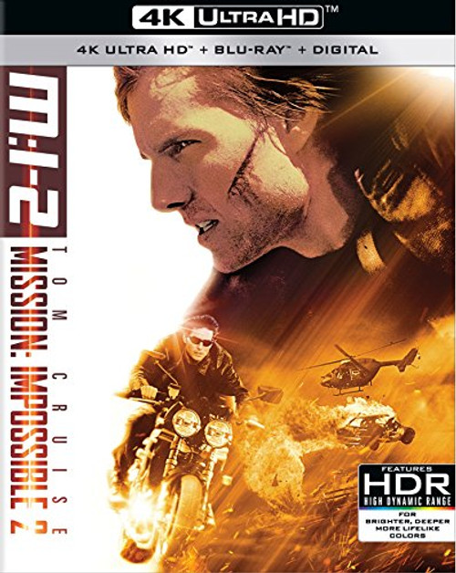 Mission Impossible 2 -4K UHD  Plus Blu-ray  Plus Digital-