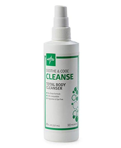 Medline - MSC095320 Soothe and Cool Total Body Cleanser -8 ounces pack of 12- No-Rinse cleansing spray Medline - MSC095320 Soothe and Cool Total Body Cleanser -8 ounces pack of 12- No-Rinse cleansing spray