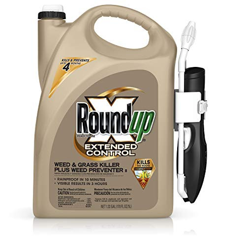 Roundup 5235010 Ready-To-Use Extended Control Weed  and  Grass Killer Plus Weed Preventer II with Comfort Wand 1.33 gal