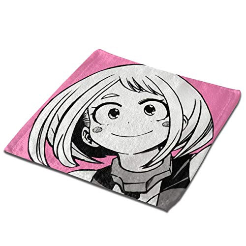 My Hero Academia-OCHACO URARAKA Square TowelMy Hero Academia-OCHACO URARAKA Cloth Face Towels Mini Squares Wash Hand Towel 1313 Inch
