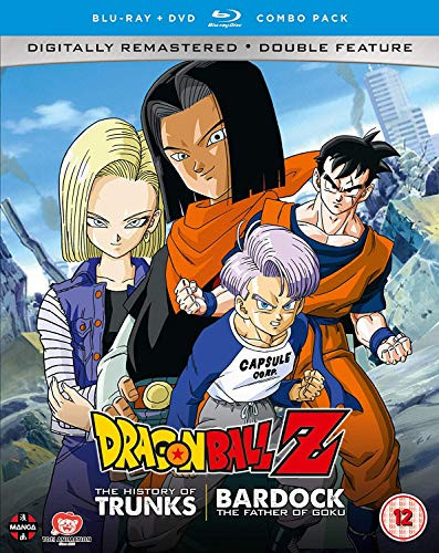 Dragon Ball Z The TV Specials Double Feature The History of Trunks/Bardock the Father of Goku - DVD/Blu-ray Combo